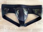 Mr. S Leather Neo All Access Brief Camo Jockstrap maat L, Kleding | Heren, Ophalen of Verzenden, Groen, Overige typen
