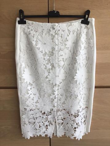 Jupe SVNTY ANVERS, Taille 38/40 (M), Enlèvement ou Envoi, Comme neuf, Blanc