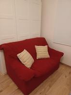 Zetel, Huis en Inrichting, Zetels | Zetels, Ophalen, Gebruikt, Tweepersoons, 75 tot 100 cm