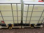 ibc container 1000L NIEUWE HOUT PALL PROMOTIE 100% zuiver, Ophalen, Met kraantje, 150 liter of meer, Zo goed als nieuw