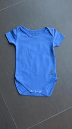 Blauwe body met korte mouwen van Mambotango (maat 68), Kinderen en Baby's, Babykleding | Maat 68, Nacht- of Onderkleding, Gebruikt