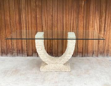 Eetkamertafel | Mactanstone | Travertin beschikbaar voor biedingen