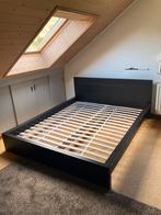 Zwart bed, Ophalen, Zwart, Modern
