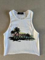 T-shirt Bershka taille S, Bershka, Comme neuf, Taille 36 (S), Blanc