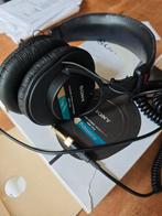 Sony MDR7506, Audio, Tv en Foto, Hoofdtelefoons, Ophalen of Verzenden, Zo goed als nieuw, Op oor (supra aural), Sony