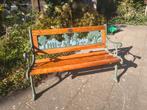 Prachtig Disney tuinbankje voor kinderen, Tuin en Terras, Ophalen, Zo goed als nieuw