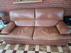 Canapé cuir cognac, Huis en Inrichting, Zetels | Zetels, Ophalen, Gebruikt