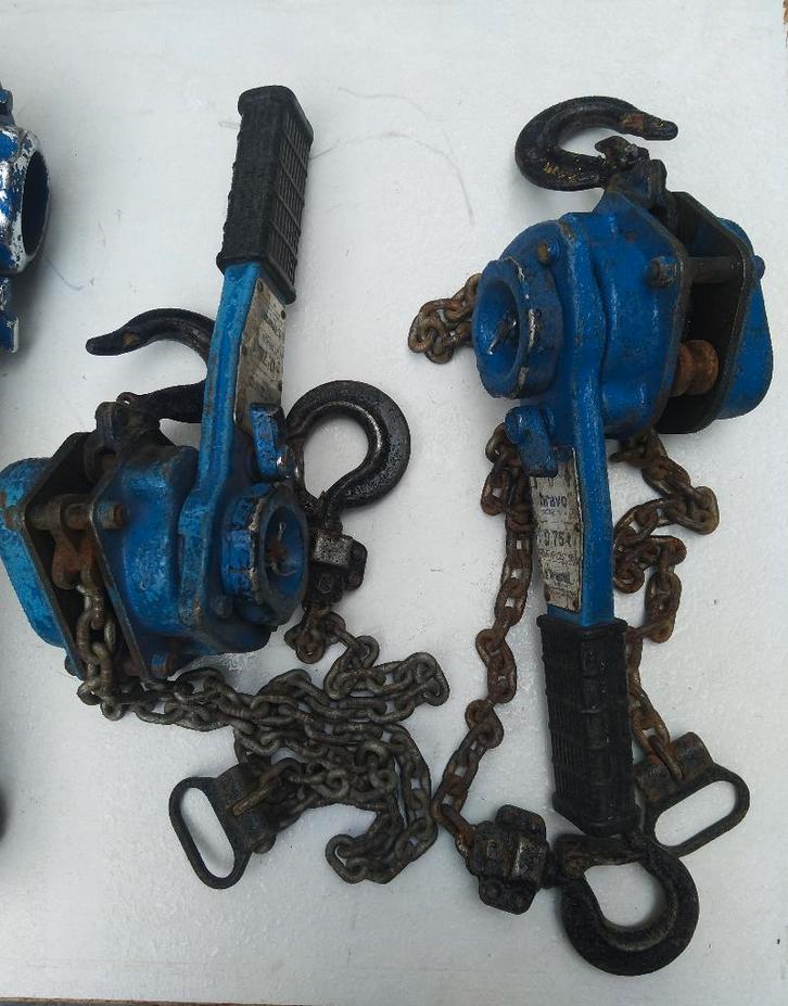 Hijsketting Rateltakels 0.75T/1.5T/3T, Doe-het-zelf en Bouw, Lieren en Takels, Ophalen of Verzenden