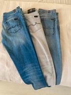3 jeans broek merk 7!, Ophalen, Gedragen, Blauw, W32 (confectie 46) of kleiner
