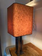 Vintage tafellamp, Ophalen, Gebruikt, 50 tot 75 cm, Stof