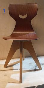 Chaises pour enfant vintage en pagholz (pagwood) par Adam St, Ophalen