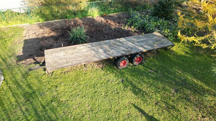 Plateauwagen 10m (Tiny house), Caravans en Kamperen, Stacaravans, Ophalen