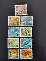 Tanzania 1967 - reeks vissen - klein formaat, Postzegels en Munten, Postzegels | Afrika, Ophalen of Verzenden, Tanzania, Gestempeld