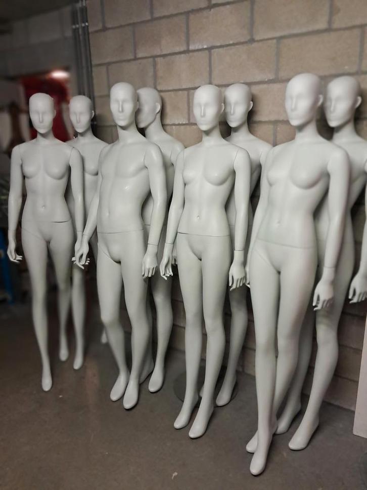 150x Professionele dames-heren-kind paspoppen etalagepoppen, Zakelijke goederen, Kantoor en Winkelinrichting | Winkel en Inventaris