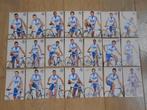 21 foto's wielrenners Mapei Bricobi 1998-1999. Postkaartform, Ophalen of Verzenden