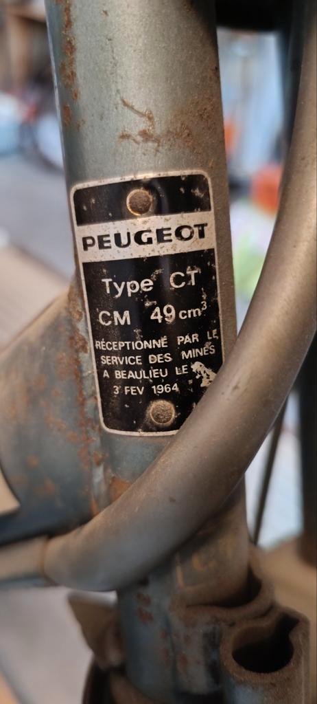 Peugeot CT 49cc van 1964, Fietsen en Brommers, Brommers | Oldtimers, Ophalen