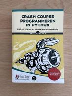 Crash course programmeren in Python, Programmeertaal of Theorie, Ophalen of Verzenden, Zo goed als nieuw, Eric Matthes
