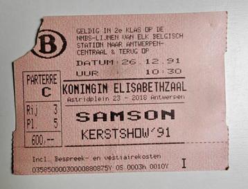 Samson en Gert ticket 1991 beschikbaar voor biedingen