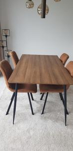 Tafel hout 160x90, Ophalen, Gebruikt, 50 tot 100 cm, 150 tot 200 cm
