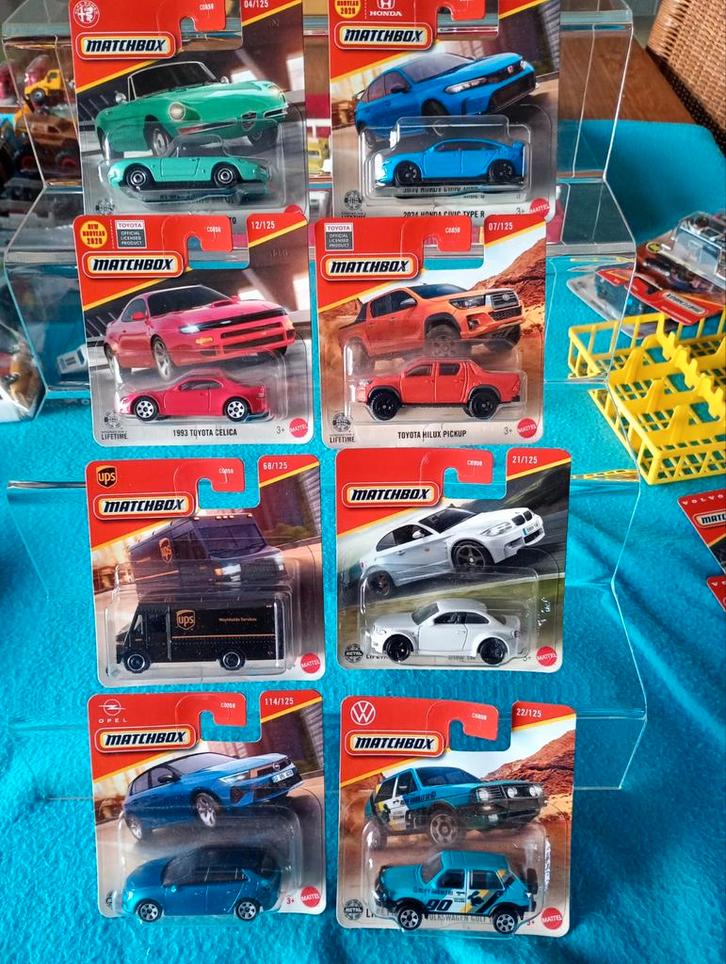 Matchbox aan 4€ per stuk., Hobby en Vrije tijd, Modelauto's | Overige schalen, Ophalen of Verzenden