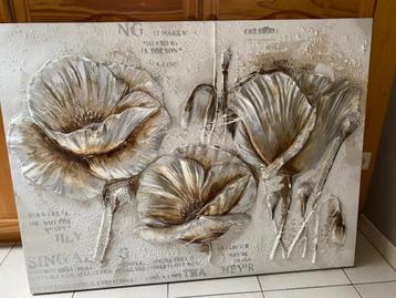 Tableau met bloemen : modern beschikbaar voor biedingen