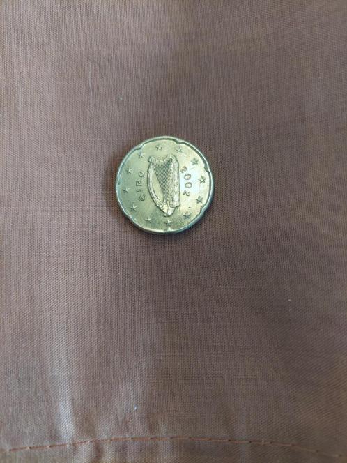 Zeldzame euromunt 20cent, Postzegels en Munten, Munten | Europa | Euromunten, Losse munt, 20 cent, Ierland, Verzenden