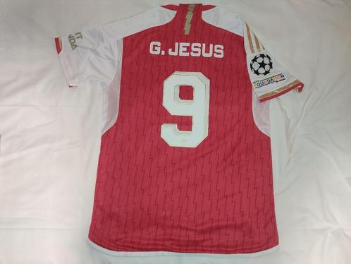 Arsenal Thuis 23/24 Gabriel Jesus Maat M, Sports & Fitness, Football, Neuf, Maillot, Taille M, Envoi