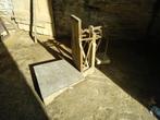 Très ancien pèse-grains, Ophalen, Gebruikt