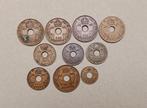 lot van 10 munten Brits Oost Afrika 1921 tot 1945, Postzegels en Munten, Ophalen of Verzenden