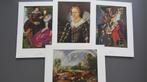 Soubry prenten kunstschilders o.a. Rubens, Van Eyck enz ..., Comme neuf, Enlèvement ou Envoi, Gravure