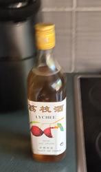 3 flessen  Lychee, Ophalen