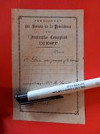 Diest 1902  pensionnat 1ste prijs piano Marcel Van Santen, Ophalen of Verzenden, Zo goed als nieuw
