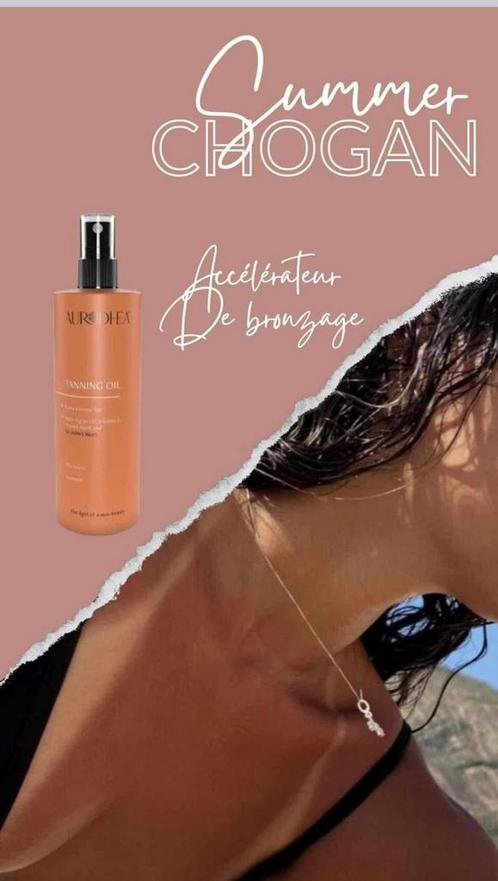 Spray huile accelerateur de bronzage 150 ml chogan NEUF, Handtassen en Accessoires, Uiterlijk | Lichaamsverzorging, Nieuw, Zonnebrand of After Sun