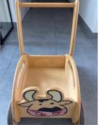 Houten Loop-/duwkar janbibejan, Ophalen, Zo goed als nieuw, Duw- of Trekspeelgoed