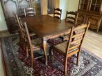Eetplaats, Huis en Inrichting, Ophalen, Gebruikt, Antiek, 4 tot 6 stoelen