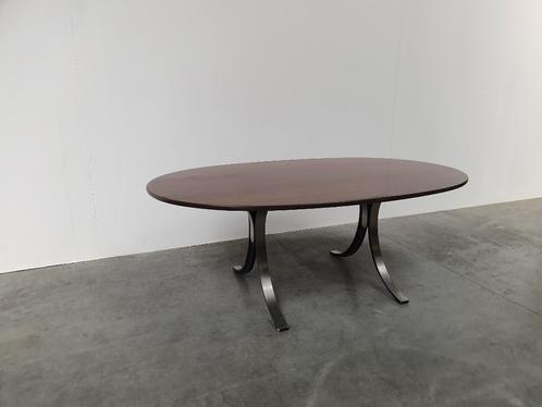 Borsani & Gerli vintage ovalen tafel bureau Tecno 1963, Antiquités & Art, Art | Objets design, Enlèvement