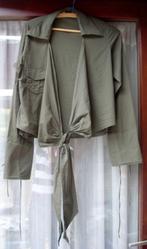Groene overblouse van An'ge maat S, Kleding | Dames, An'ge, Ophalen of Verzenden, Maat 36 (S), Gedragen