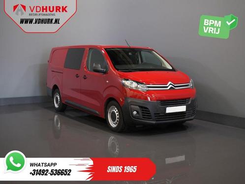 Citroën Jumpy 2.0 HDI 120 pk L3 DC Dubbel Cabine BPM VRIJ! 2, Auto's, Bestelwagens en Lichte vracht, Bedrijf, ABS, Airconditioning
