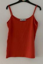 Oranje topje Entracte XS, Kleding | Dames, Topjes, Oranje, Ophalen of Verzenden, Zo goed als nieuw, Zonder mouw