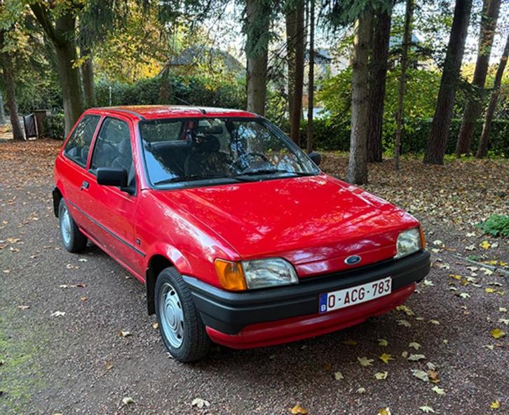 Goed onderhouden Ford Fiësta, Auto's, Ford, Particulier, Fiësta, Radio, Benzine, 3 deurs, Handgeschakeld, Rood, Overige kleuren