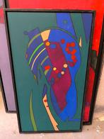 Peinture de Roland Lavianne. 35/63, Antiquités & Art, Art | Peinture | Moderne, Enlèvement ou Envoi