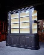 Chique zwarte winkelvitrine | Grote / brede buffetkast #2324, Ophalen of Verzenden