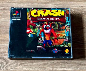Crash Bandicoot 1 (Playstation 1, Big Box) PAL beschikbaar voor biedingen