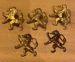 Lot de 5 emblèmes de lion, Enlèvement ou Envoi