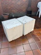 Zit kubussen op wieltjes, Ophalen, Gebruikt