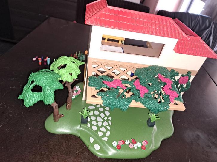 Playmobil vakantiehuisje, Kinderen en Baby's, Speelgoed | Playmobil, Zo goed als nieuw, Ophalen