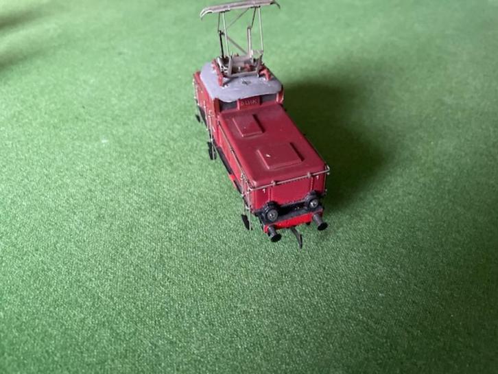 Marklin HO Lokomotief Elektrisch groen en bruinrood gelakt, Hobby en Vrije tijd, Modeltreinen | H0, Locomotief, Märklin, Ophalen of Verzenden