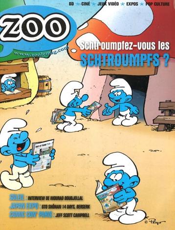 ZOO bimensuèl-tweemaandelijks tijdschrift Smurfen-Schtroumpf beschikbaar voor biedingen