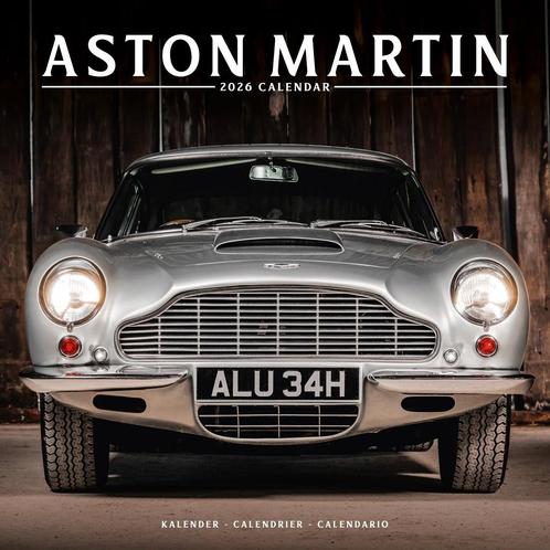 Aston Martin-kalender 2026, Diversen, Kalenders, Nieuw, Jaarkalender, Ophalen of Verzenden