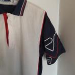 Zeldzaam vintage Fila-poloshirt uit de jaren 90 - Sporti Des, Kleding | Heren, Polo's, Maat 52/54 (L), Beige, Ophalen of Verzenden
